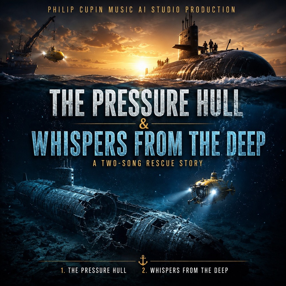 The Pressure Hull and Whispers From The Deep album cover